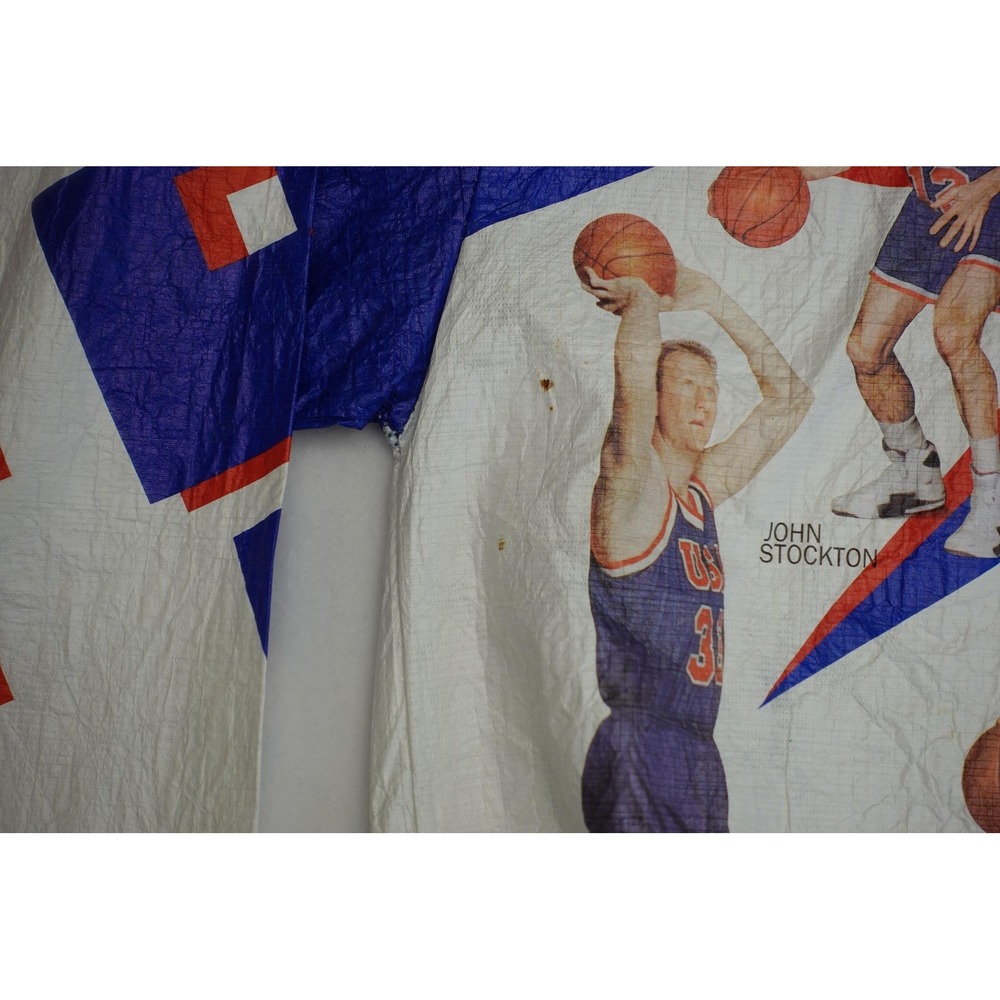 Vintage USA Olympics Basketball Jacket Mens Small Karl Malone Barcelona 1992 - Picture 6 of 6